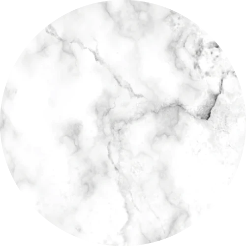 Disc Marble White