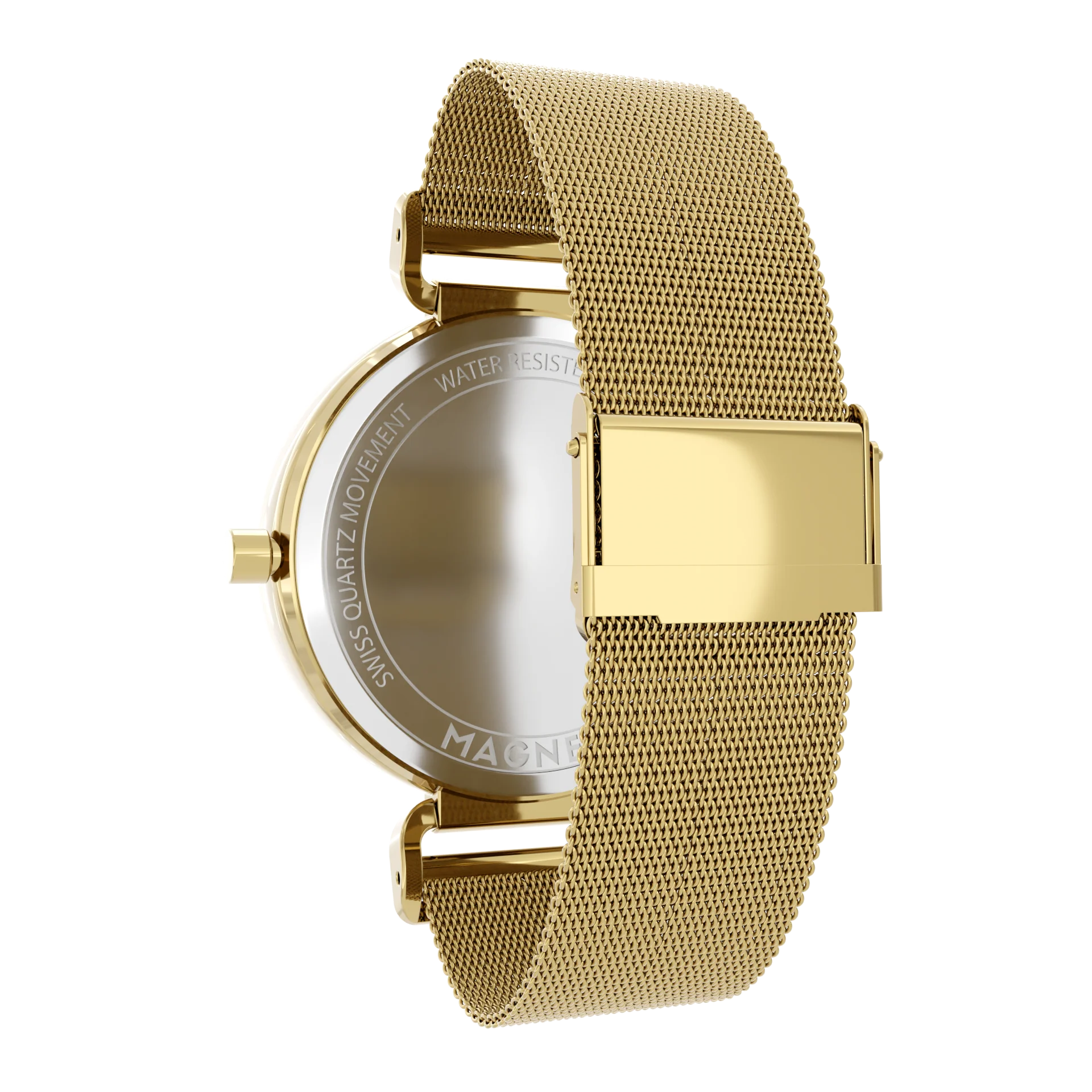 Gold mesh bracelet (16mm) - Image 3