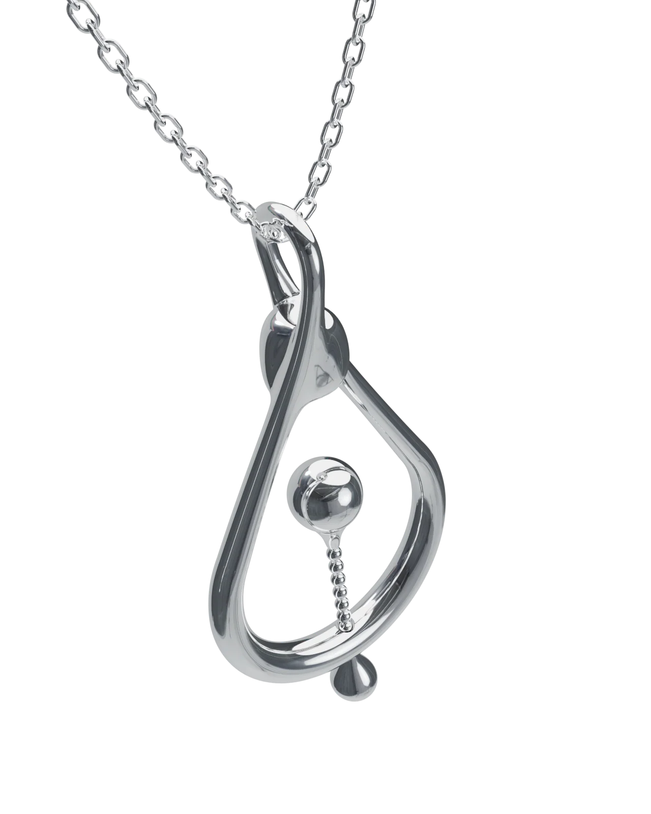 Necklace Float Silver - Image 5